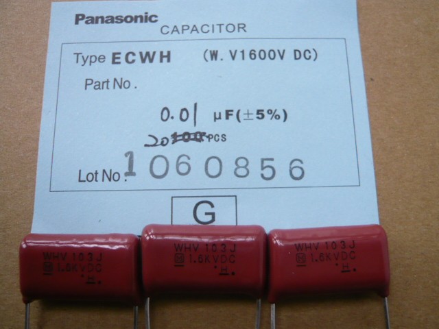 供应松下高压薄膜电容ECWH20102JV